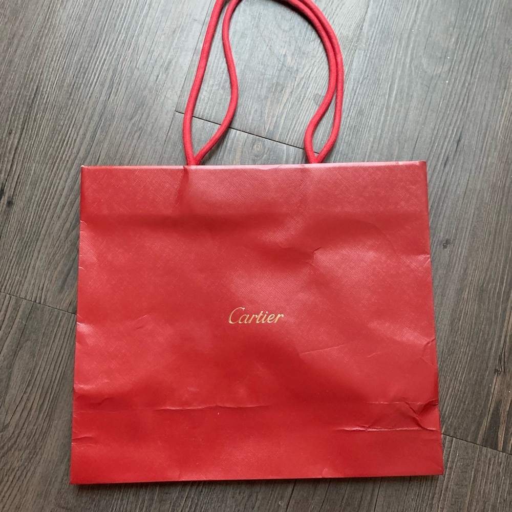 Cartier gift bag